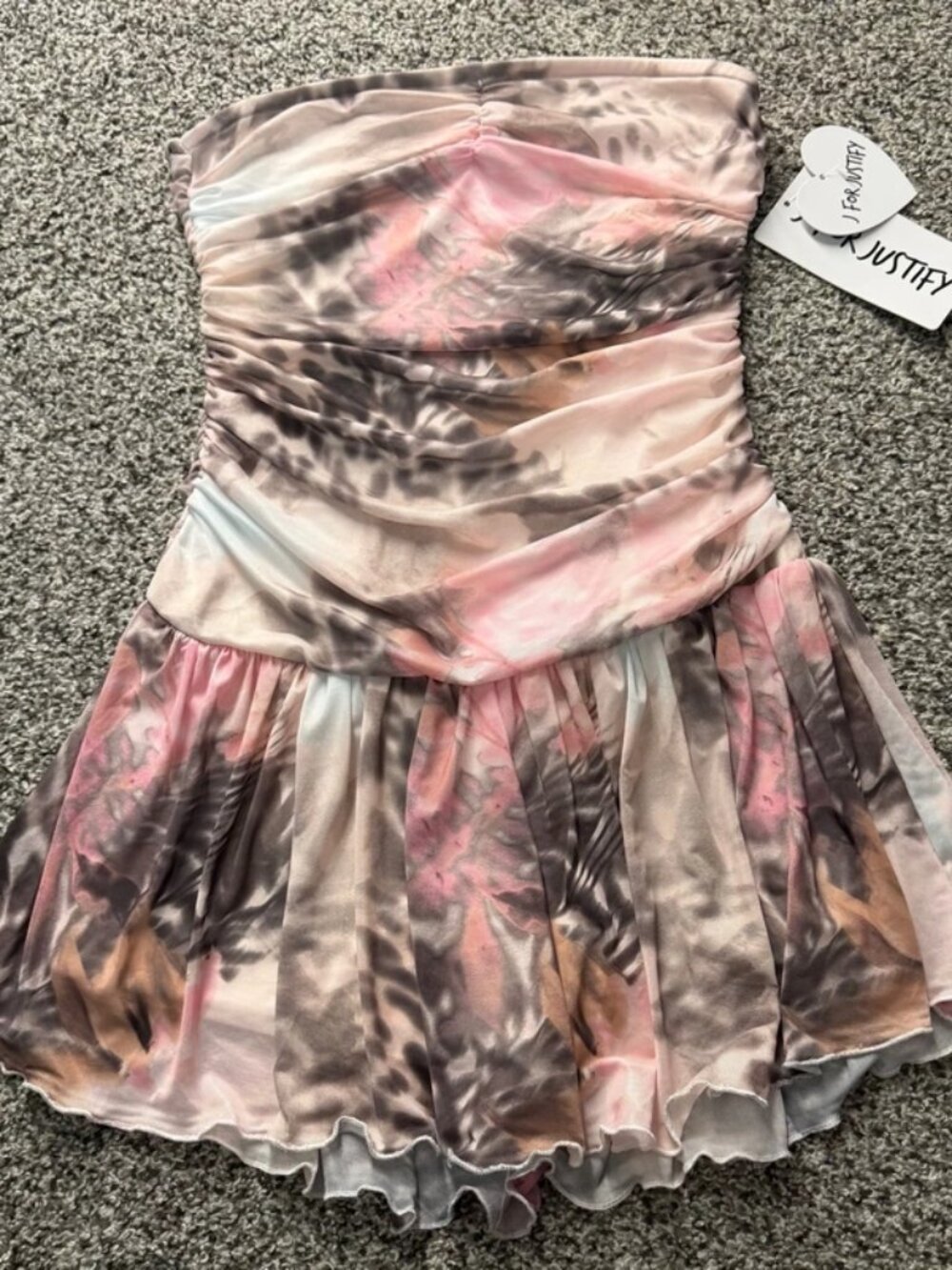 Strapless dress size medium